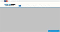 Desktop Screenshot of creativevideos.co.uk